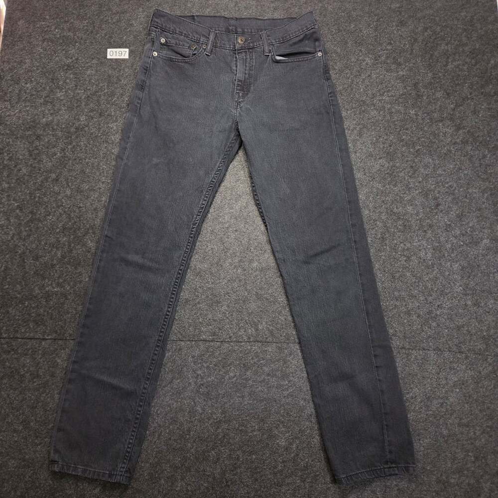 Levi's 511 Slim Fit Black Jeans Men's W32 L32